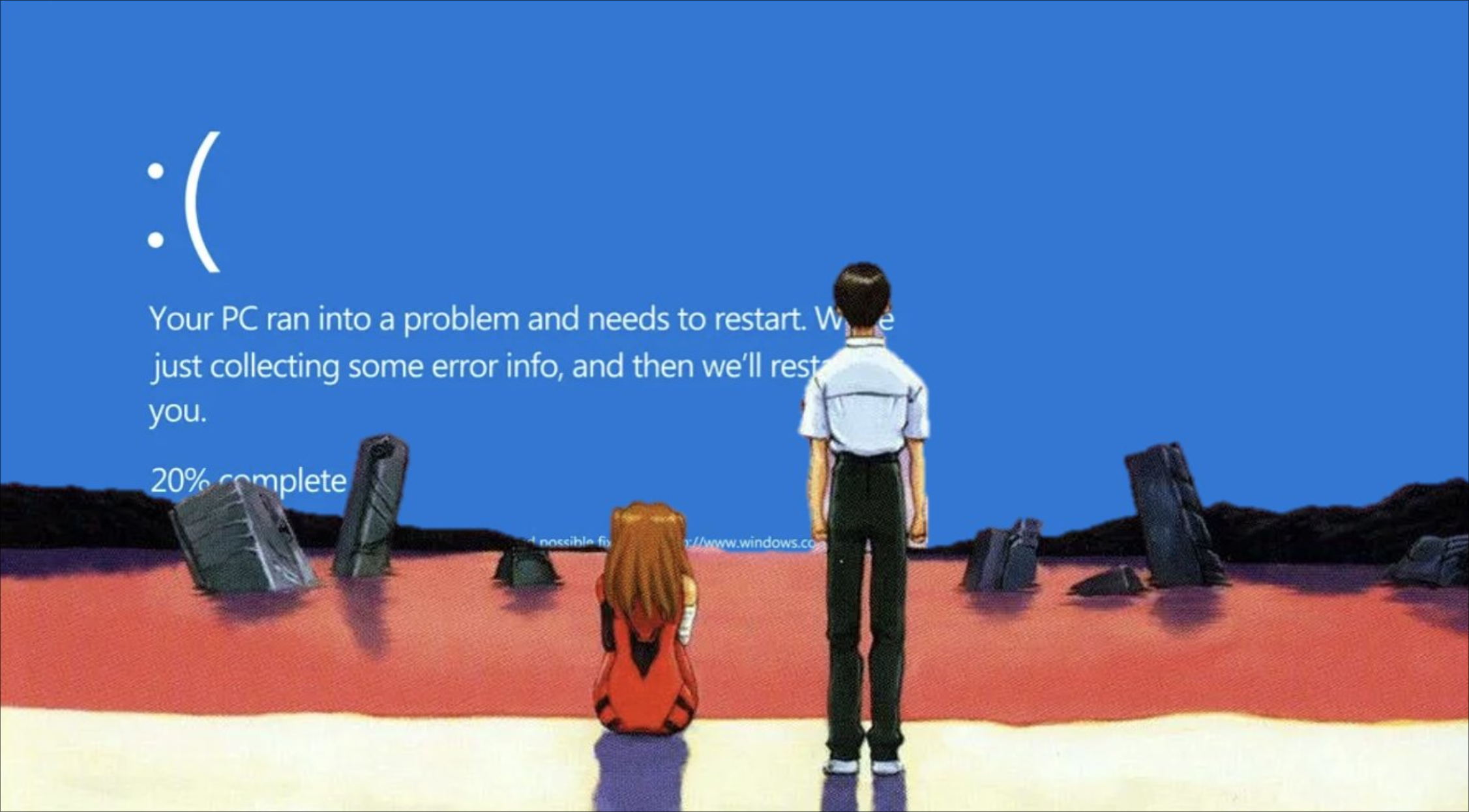 evangelion bsod